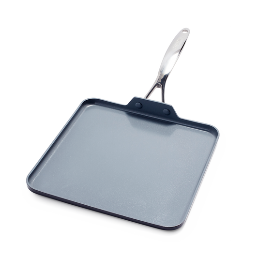 Greenpan Koekenpannen Valencia Pro 28cm Keramisch inductie pfas-vri vooraanzicht