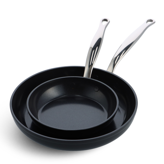 Barcelona Pro 2-delige set 20+28cm zwart