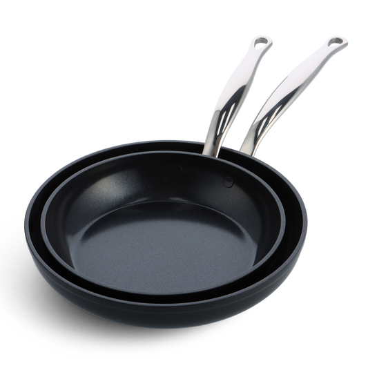 Barcelona Pro 2-delige set 24+28cm zwart