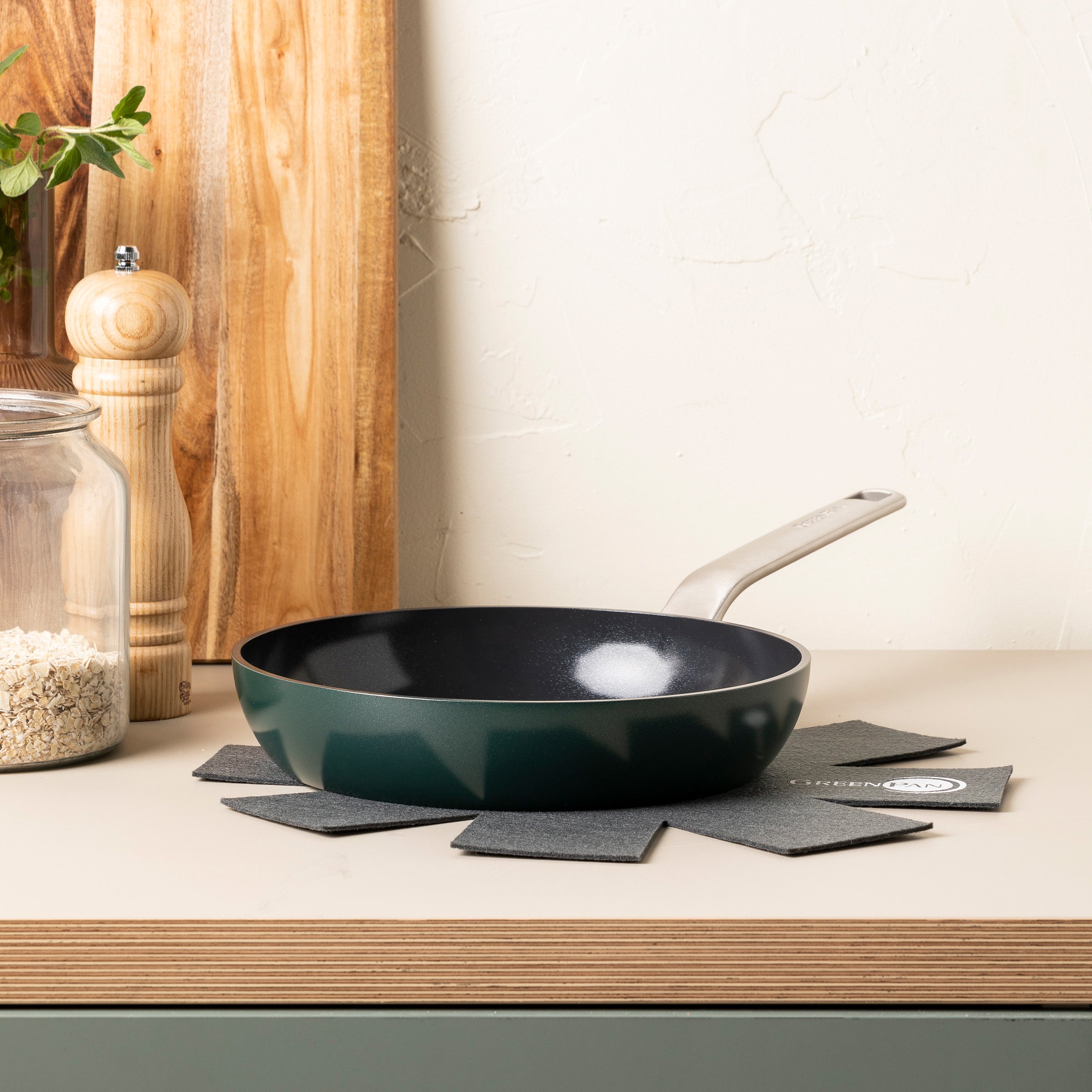 Poêle Evolution Pine Green 24cm