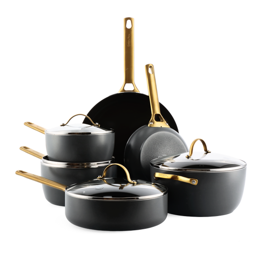 Batterie de cuisine Padova Reserve Black – 10 pièces