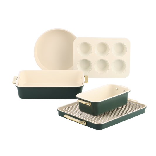 Set de 6 moules Padova Reserve Pine Green