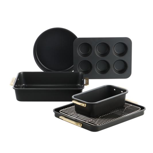 Set de 6 moules Padova Reserve Black