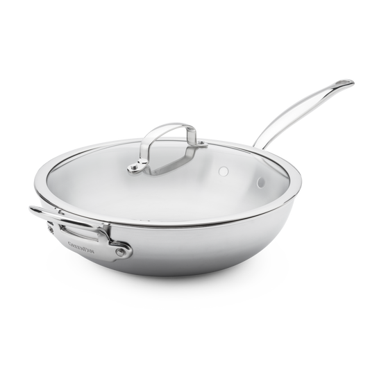 Wok avec couvercle Premiere Pro 30 cm
