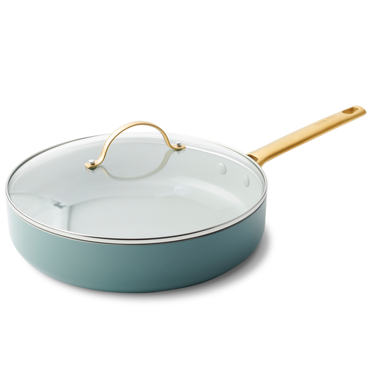 Sauteuse Padova SkyBlue avec couvercle