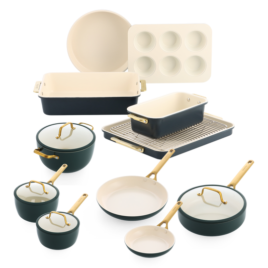 Ensemble de 16 pieces Padova Pine Green