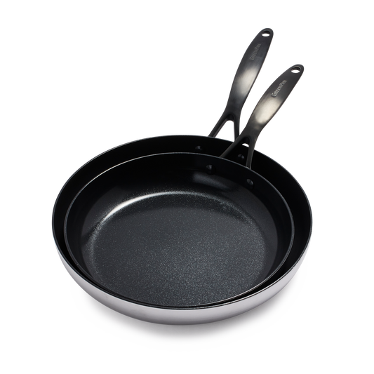 Venice Pro Noir 2-delige set 26+30cm zilver