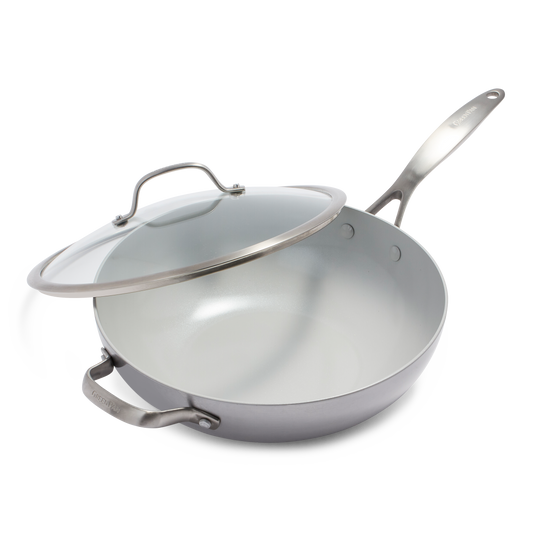 Wok 30cm Venice Pro Evershine avec couvercle