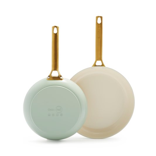 Set de 2 poêles Padova Reserve Mint Green