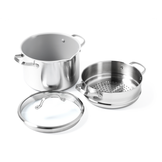 Greenpan Kookpotten Venice pro evershine Keramisch inductie pfas-vri vooraanzicht