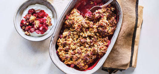 Cobbler aux fruits rouges