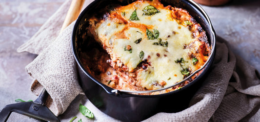 Lasagnes aux légumes et aux lentilles