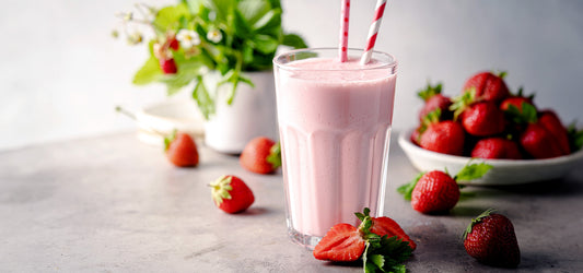 MILKSHAKE À LA FRAISE