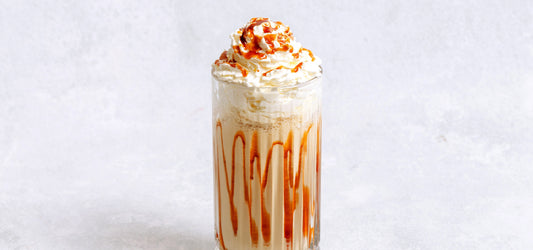 Milkshake au caramel salé