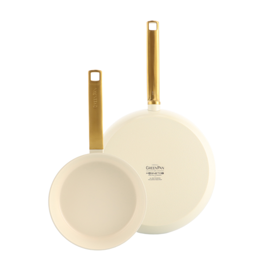 Set de poêles Evolution Cream en 2 pièces (20 + 28 cm)