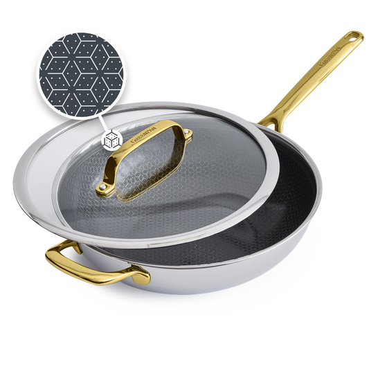 Spectra Hybrid Wok 30cm Gold