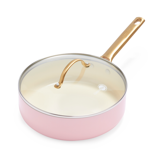 Padova Reserve Stoofpan met deksel 24cm - Blush Pink