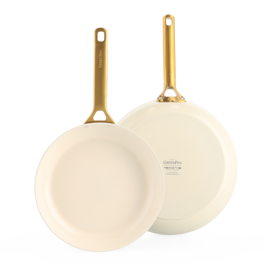 Set de poêles Padova Pro Cream, 2 pièces ( 24+ 28 cm )