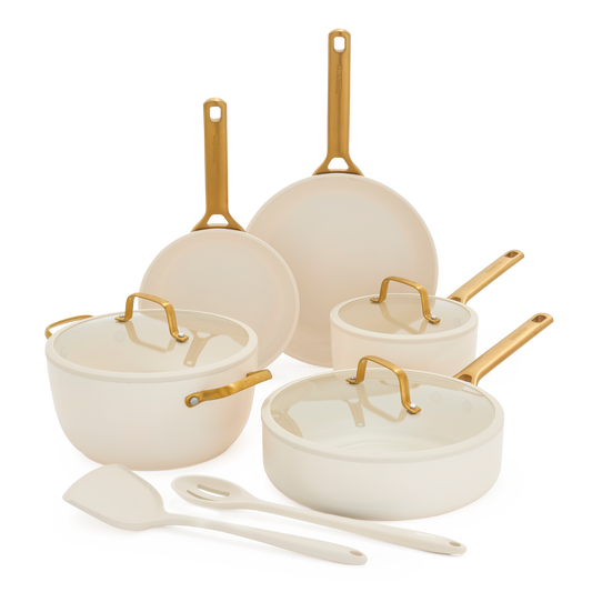 Batterie de cuisine Padova Pro Cream 7 pièces