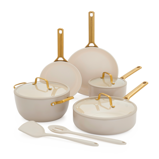 Batterie de cuisine Padova Pro Taupe 7 pièces