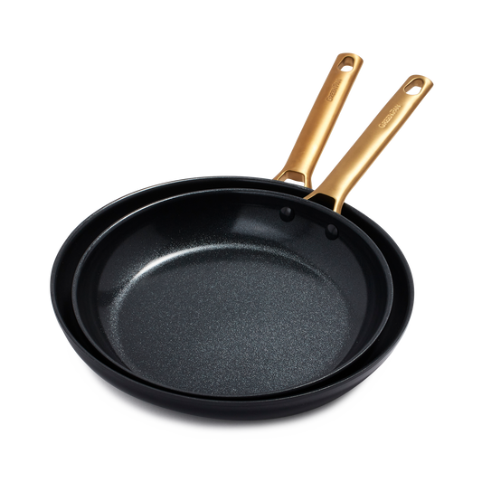 Set de poêles Padova Pro Black 2 pièces ( 24+ 28 cm )