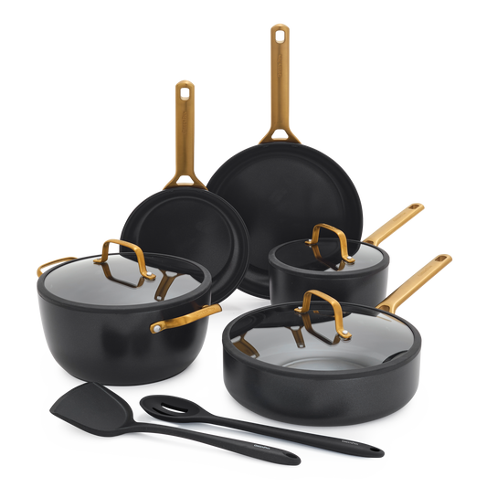Batterie de cuisine Padova Pro Black 7 pièces