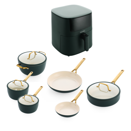 Padova Pine Green ensemble 11 pièces