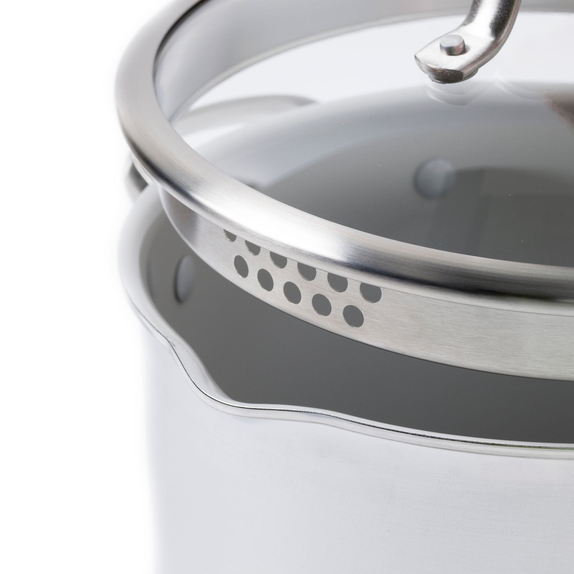 Greenpan Kookpotten Venice pro evershine Keramisch inductie pfas-vri zijaanzicht 